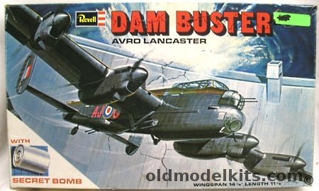 Revell 1/72 Avro Lancaster Dam Buster, H202 plastic model kit
